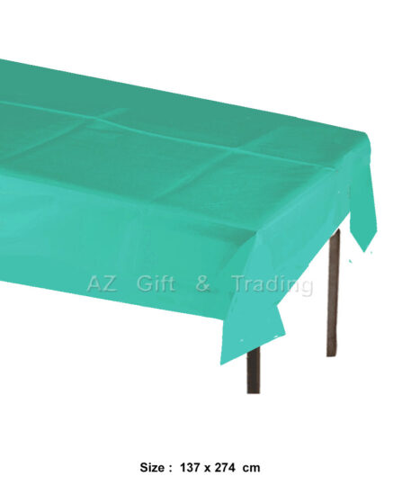 Disposable Table Sheet Turquoise Green