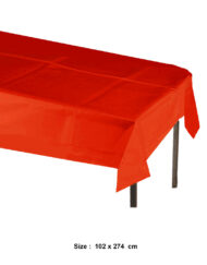 Party Table Cover Red
