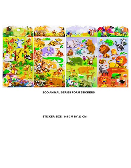 Zoo Animal Series Stickers