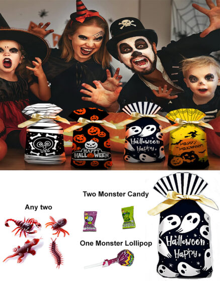 Halloween Gifts With Candy-Arachnids