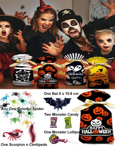 Halloween Gifts With Candy-Arachnids