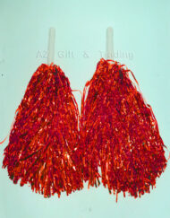 Cheerleader pom poms-red